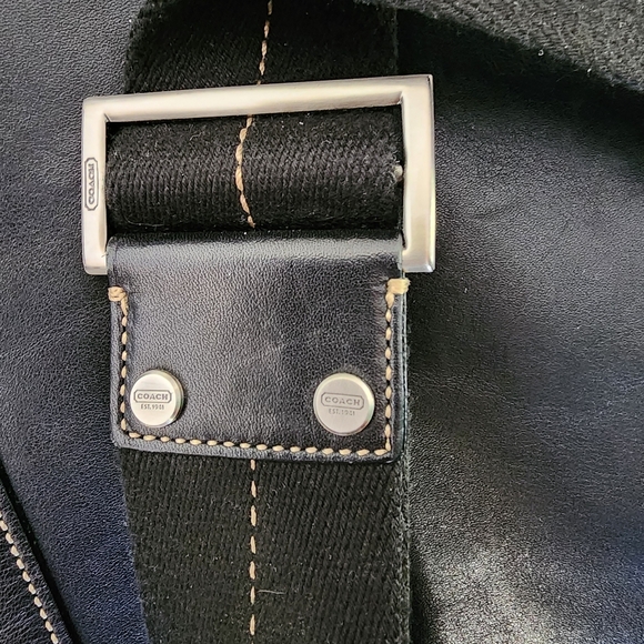 Coach Legacy Briefcase Messenger Bag 5A02Black Leather Limited Edition 2006 - Picture 11 of 13